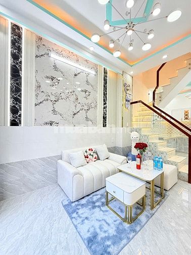 Nhà mới đẹp 100% sổ hồng mới 2025 cách đường lộ lớn Huỳnh Tấn Phát 50 