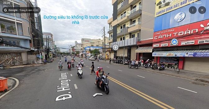 Chính chủ bán nhà 1 trệt 3 lầu, 6PN, mặt tiền Hùng Vương, Long Xuyên