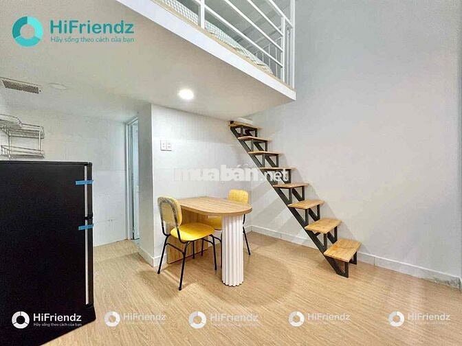 CHO THUÊ CHDV DẠNG DUPLEX 2 KHÔNG GIAN NGỦ FULL NT  - NHÀ MỚI 100%