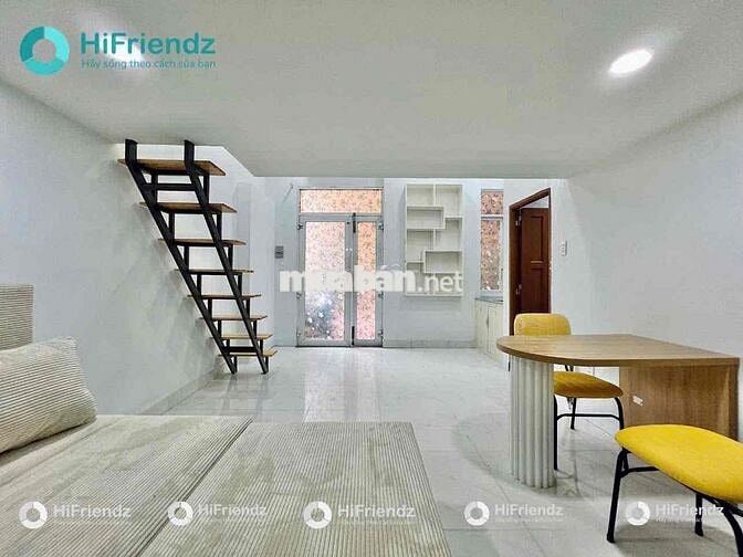 CHO THUÊ CHDV DẠNG DUPLEX 2 KHÔNG GIAN NGỦ FULL NT  - NHÀ MỚI 100%