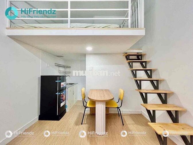 CHO THUÊ CHDV DẠNG DUPLEX 2 KHÔNG GIAN NGỦ FULL NT  - NHÀ MỚI 100%