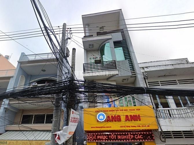 Chính chủ bán nhà 1 trệt 3 lầu, 6PN, mặt tiền Hùng Vương, Long Xuyên