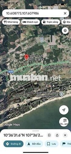 Lô đất 1000m ngay Hàm Tân Quốc Lộ 55 vào 200m thổ cư