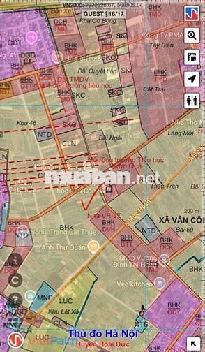 Cần bán 447m đất tại Vân côn , An Khánh, HN