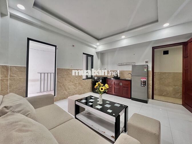 CĂN HỘ 1 PHÒNG NGỦ FULL NỘI THẤT CỬA SỔ THOÁNG MÁT NGAY COOPMART