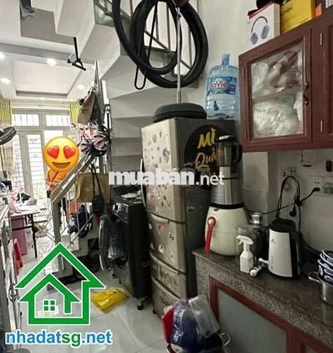 HẺM Ô TÔ – NGAY AEON MALL – NHÀ 2 TẦNG -2PN, 2WC, PK, bếp