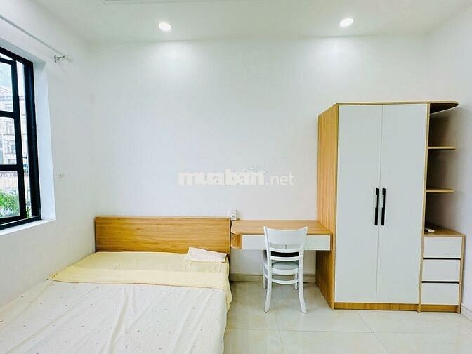 CHDV 1PN,tách bếp,2 cửa sổ rộng, Full nội thất Tại khu Cityland Gò vấp