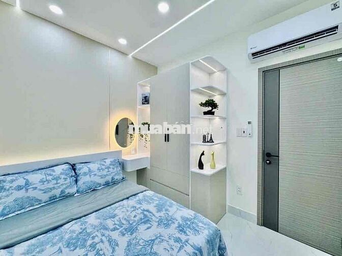 Nhà mới hẻm xe hơi-2tầng-Nguyễn Thượng Hiền