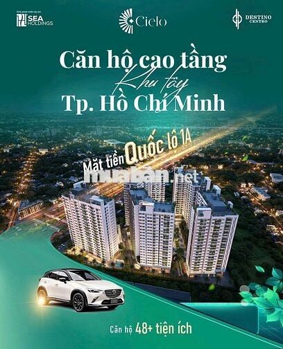 Căn 2PN - 50m2 chỉ 300tr - nhận nhà quý I/2027 Tại gần chợ Bình Chánh