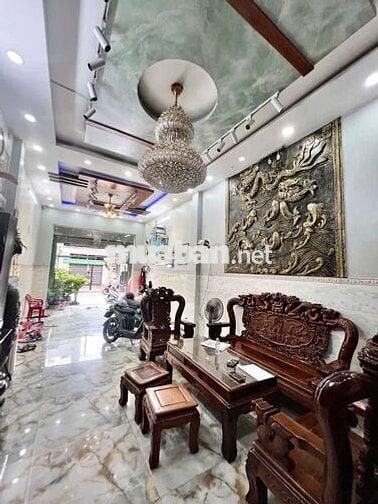 Nhà Mặt Tiền Đẹp 5 Tầng — Gần Aeon Tân Phú Bờ Bao Tân Thắng(4m x 22m)