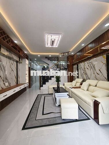 NHÀ VIP - NHÀ LIỀN KỀ PHÚ MỸ HƯNG-GẦN SIÊU THỊ BIG C-46M2 NỞ HẬU - 6T6