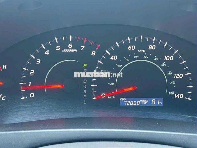 Toyota Camry 2008 LE 2.4 - 15000 km