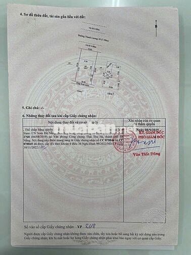 Bán cặp đất có nhà 2 tầng đường Thanh Lương 30 - Hòa Xuân- Giá: 12,5tỷ