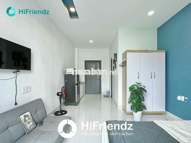 CHO THUÊ CH STUDIO BALCON NGAY NGÃ TƯ PHÚ NHUẬN SIÊU THOÁNG