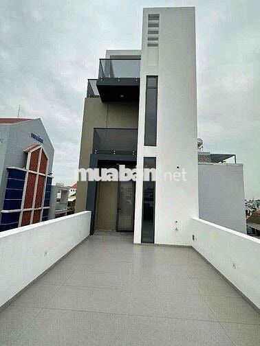 CHO THUÊ NHÀ NGUYÊN CĂN SIÊU MỚI 1 TRỆT 4 LẦU HẬU GIANG Q6 CHỈ 140tr
