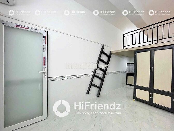 Phòng trọ mới xây có cửa sổ thoáng gần công viên Phú Lâm