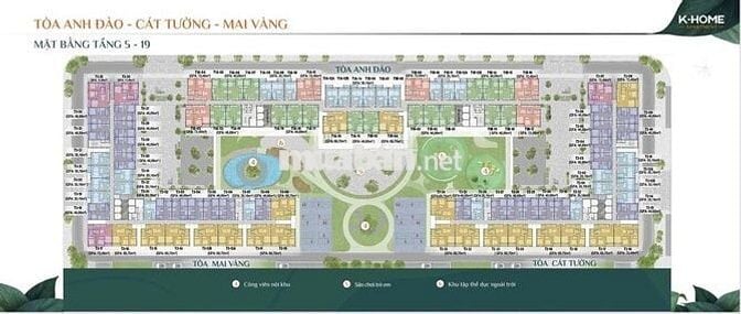 BÁN CĂN HỘ 2PN – KHOME APARTMENT – GIÁ CHỈ 1,5 TỶ