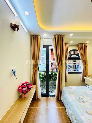 NHÀ XÂY MỚI 4 TẦNG-HẺM THÔNG BÀN CỜ