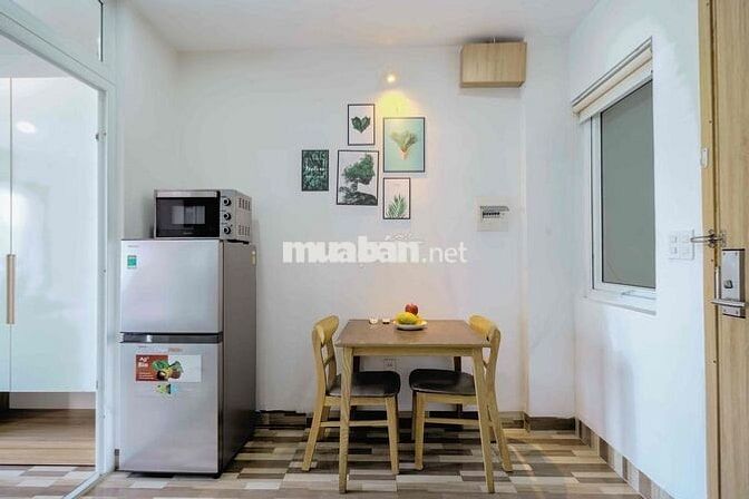 Cho thuê căn hộ 45 m2 1 phòng ngủ tách bếp khu An Thượng