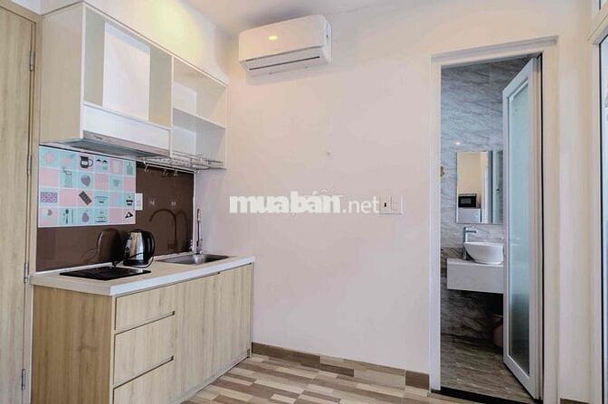 Cho thuê căn hộ 45 m2 1 phòng ngủ tách bếp khu An Thượng
