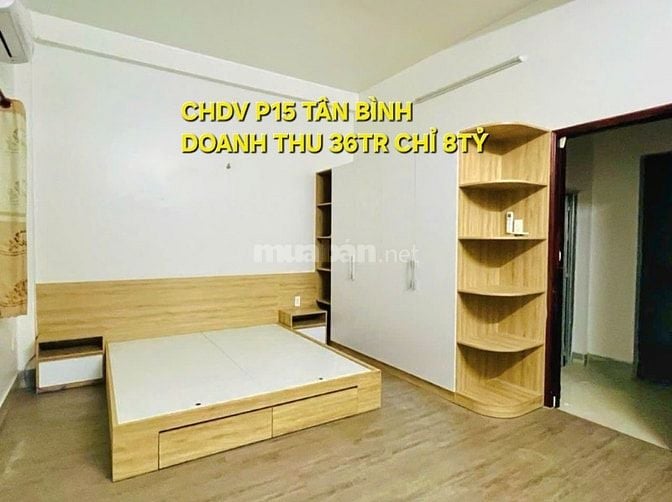 CHỈ 8TỶ CÓ NGAY CHDV 100M2 THU NHẬP 36TR Ở TÂN BÌNH FULL NỘI THẤT