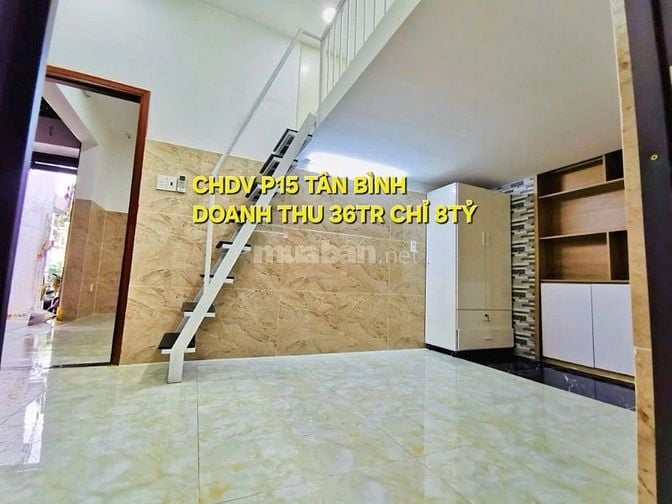 CHỈ 8TỶ CÓ NGAY CHDV 100M2 THU NHẬP 36TR Ở TÂN BÌNH FULL NỘI THẤT