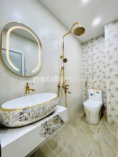 NHÀ XÂY MỚI 4 TẦNG-HẺM THÔNG BÀN CỜ