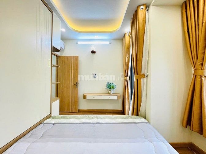NHÀ XÂY MỚI 4 TẦNG-HẺM THÔNG BÀN CỜ
