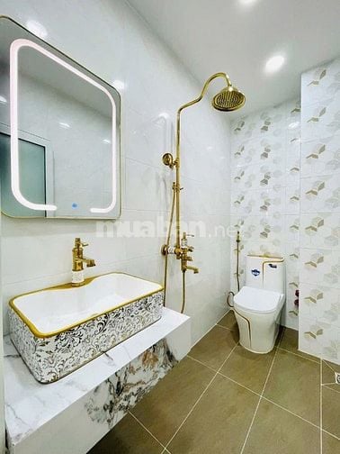 NHÀ XÂY MỚI 4 TẦNG-HẺM THÔNG BÀN CỜ
