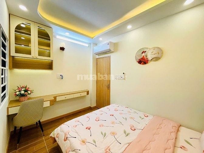 NHÀ XÂY MỚI 4 TẦNG-HẺM THÔNG BÀN CỜ