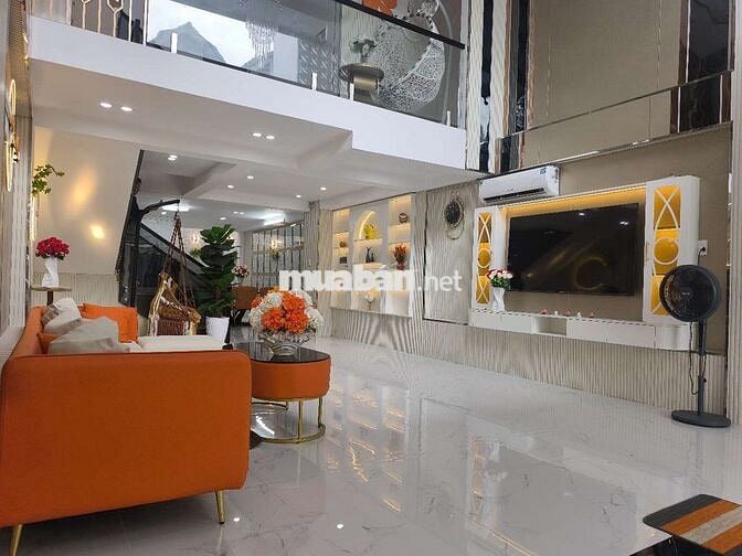 NHÀ MỚI - FULL NỘI THẤT - 100M2 -