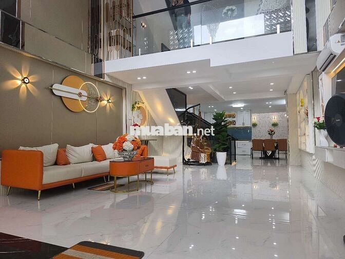 NHÀ MỚI - FULL NỘI THẤT - 100M2 -