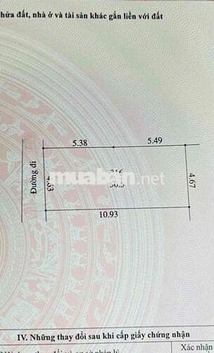 đất thị trấn chúc sơn phường chương mỹ cách quốc lô 6 có 200m
