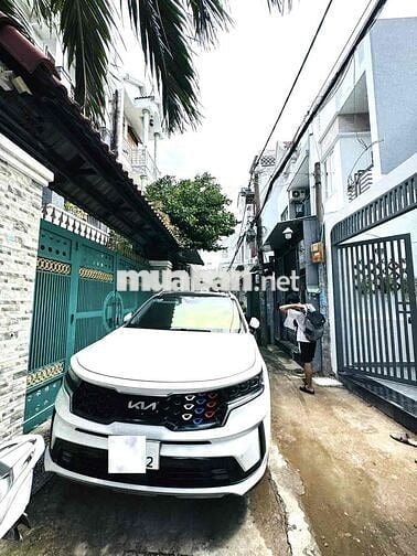 NHÀ MỚI ĐẸP 64m2 HẺM THÔNG ĐƯỜNG HT45, P. HIỆP THÀNH, Q.12 – GIÁ 4.79