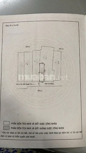 Bán nhà 13m2 đúc thật 2 lầu 2pn hẻm Xô Viết Nghệ Tĩnh, Q. Bình Thạnh