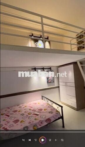 Căn full nội thất - gác đứng - tầng trệt