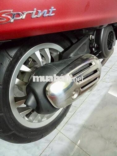 Vespa iget ABS sprint 125 màu đỏ nhầm bstp 9 chủ