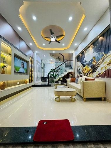 ⭐️Nhà 3 Lầu tuyệt đẹp Cao cấp xe hơi để trong nhà Phạm Văn Chiêu, P16,