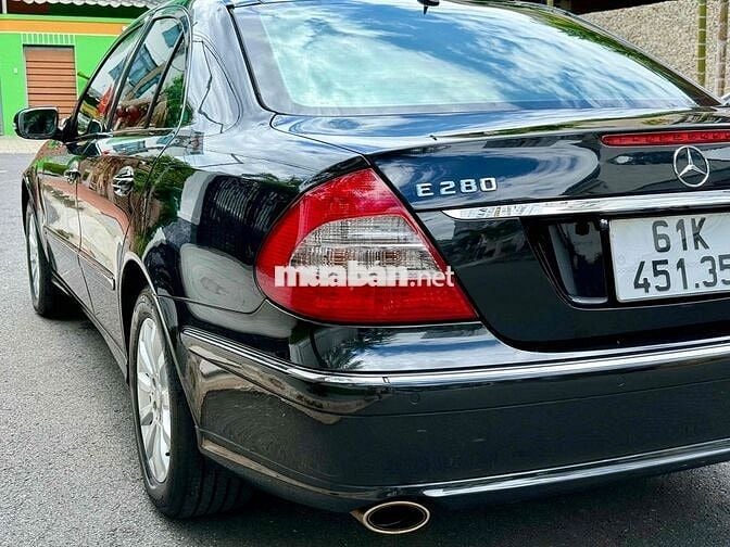 Mercedes Benz E280 date 2008 xe chuẩn đẹp zin