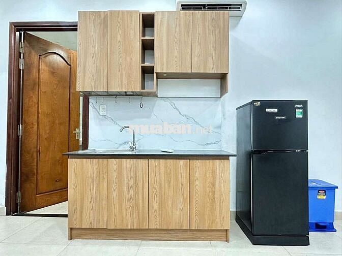 Căn Hộ Studio 45M2 Ban Công Full Nội Thất Đ.Nơ Trang Long.QBT
