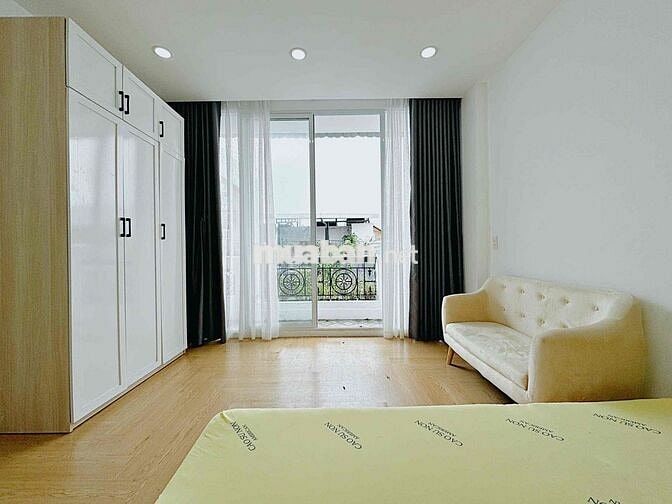 Căn hộ 1PN 35m2 ban công lớn có máy giặt riêng ở Vũ Tùng Bình Thạnh