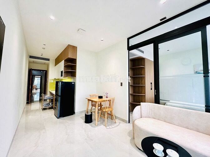 CĂN 1PN CAO CẤP FULL NỘI THẤT  BAN CÔNG VIEW TRƯỚC NGAY LOTTE