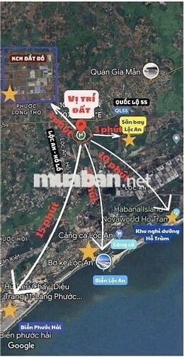 THANH LÝ GẤP LÔ ĐẤT CHỈ  TẠI PHƯỚC LONG THỌ - BRVT