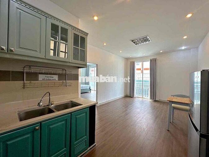 1 PN tách bếp, rộng 70m2, mặt tiền Lê Văn Sỹ, toà nhà có bảo vệ