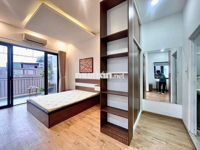 CHO THUÊ CĂN HỘ QUẬN 3 - CAO THẮNG - MỚI NHƯ HÌNH- RỘNG 45m2- 2 Bancol