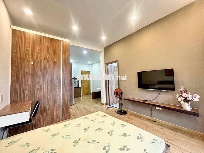 CHO THUÊ CĂN HỘ QUẬN 3 - CAO THẮNG - MỚI NHƯ HÌNH- RỘNG 45m2- 2 Bancol