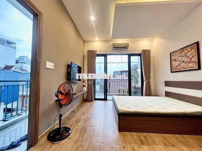 CHO THUÊ CĂN HỘ QUẬN 3 - CAO THẮNG - MỚI NHƯ HÌNH- RỘNG 45m2- 2 Bancol