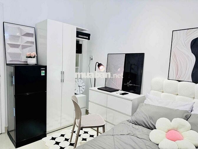 CHO THUÊ PHÒNG STUDIO FULL NỘI THẤT NGAY KHU LÊ VĂN SỸ