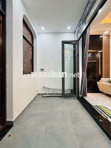 Nhà 4x14m 5,38 tỷ nở hậu hẻm ô tô 3 phòng ngủ ở Lê Văn Thọ P11 Gò Vấp