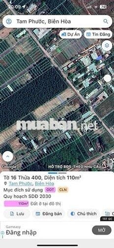 Đất Tam Phước Chính Chủ Cần Bán Hỗ Trợ Vay Ngân Hàng